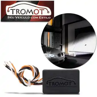 Módulo interface acionador automático para portão eletrônico tromot thc 01 aplicação no farol