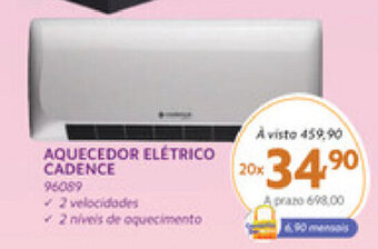 Benoit Aquecedor Eletrico Cadence oferta