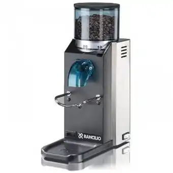 Carrefour Rancilio rocky moedor de cafe eletrico comercial 32 niveis de moagem ate 15kg aco inoxidavel 166w110v cinza escuro oferta