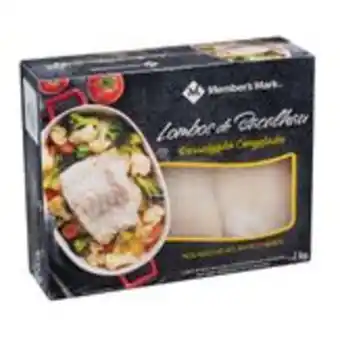 Sam's Club Lombo de bacalhau dessalgado congelado member's mark caixa 1kg oferta