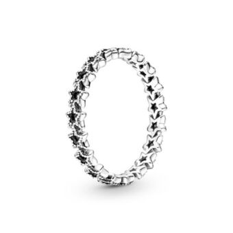 Pandora Anel aro de estrelas assimetricas oferta