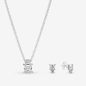 Pandora Look quadrado brilhante oferta