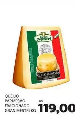 Supermercados Real Queijo Parmesão Fracionado Gran Mestri 1kg oferta