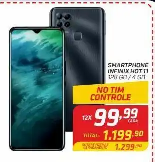 Smartphone infinix hot 11 128gb