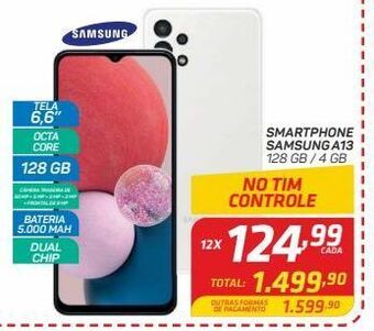 GBarbosa Smartphone samsung a13 128gb oferta
