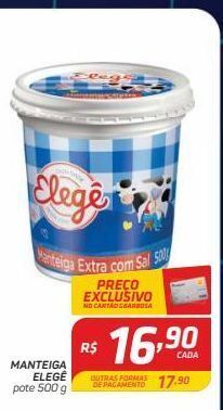 Manteiga elegê 500g