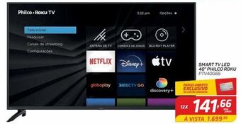 GBarbosa Smart tv led 40" philco oferta