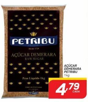 GBarbosa Açúcar demerara petribu 1kg oferta