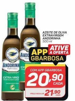 GBarbosa Azeite de oliva extravirgem andorinha 500ml oferta