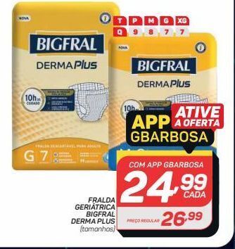 Fralda geriatrica bigfral