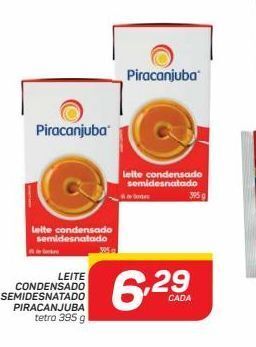 GBarbosa Leite condensado piracanjuba 395g oferta