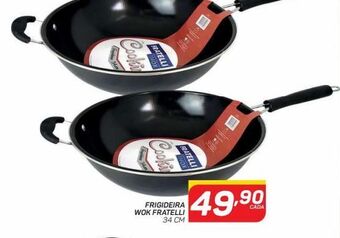 GBarbosa Frigideira wok fratelli 34cm oferta