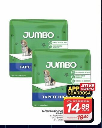 GBarbosa Tapete higiênico jumbo oferta