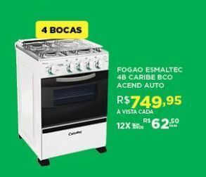 DB Supermercados Fogão esmaltec oferta