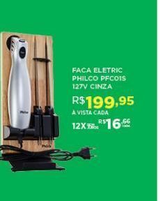 DB Supermercados Faca electric philco oferta