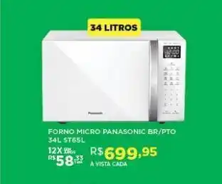 DB Supermercados Forno micro panasonic oferta