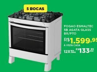 DB Supermercados Fogão esmaltec oferta