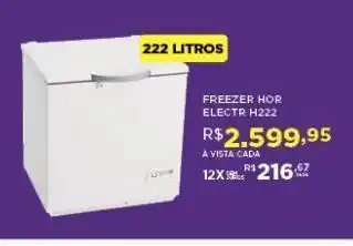 DB Supermercados Freezer electrolux oferta