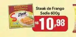 Supermercados Mundial Steak De Frango Sadia 600g oferta