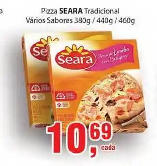 Pizza Seara Tradicional Vários Sabores 380g/440g/460g