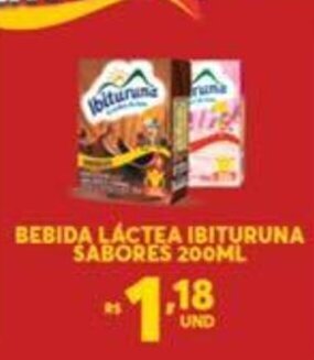 Atacadão Centro Sul Bebida Lactea Ibituruna Sabores 200ml oferta