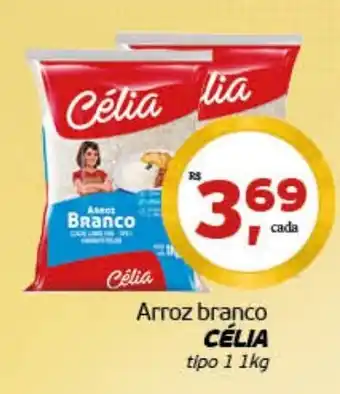 Cometa Supermercados Arroz Branco Celia tipo 1 1kg oferta