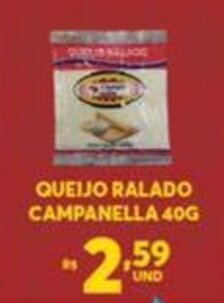 Queijo Ralado Campanella 40g