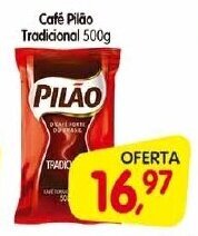 Cercadão Cafe Pilao Tradicional 500g oferta