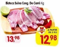 Cercadão Bisteca Suina Cong. Do Carne 1kg oferta