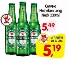 Cercadão Cerveja Heineken Long Neck 330ml oferta