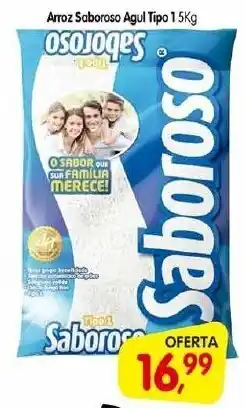 Cercadão Arroz Saboroso Agul tipo 1 5kg oferta