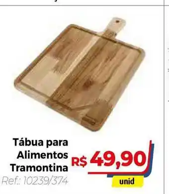 Hiper Moreira Tábua Para Alimentos Tramontina oferta