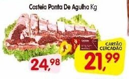 Cercadão Costela Ponta de Agulha 1kg oferta