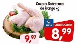 Cercadão Coxa c/ Sobrecoxa de Frango 1kg oferta