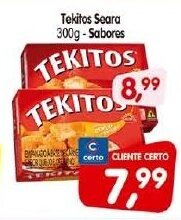 Cercadão Tekitos Seara 300g sabores oferta