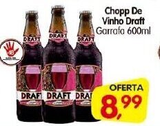 Chopp de Vinho Draft 600ml
