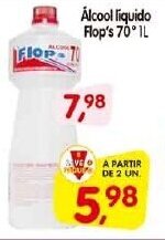 Cercadão Alcool Liquido Flops 70 1L oferta