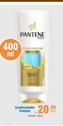 ForteFarma Condicionador Pantene 400ml oferta