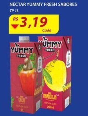 Assaí Atacadista Nectar Yummy Fresh Sabores tp 1L oferta