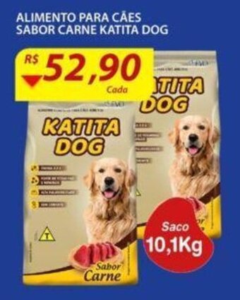 Alimento para caes Sabor Carne Katita Dog 10.1kg