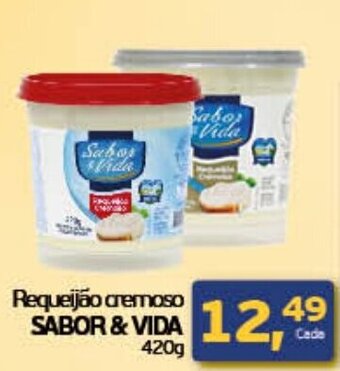 Cometa Supermercados Requeijao Cremoso Sabor & Vida 420g oferta