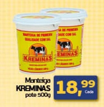 Manteiga Kreminas pote 500g