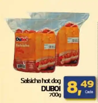 Cometa Supermercados Salsicha Hot Dog Duboi 700g oferta
