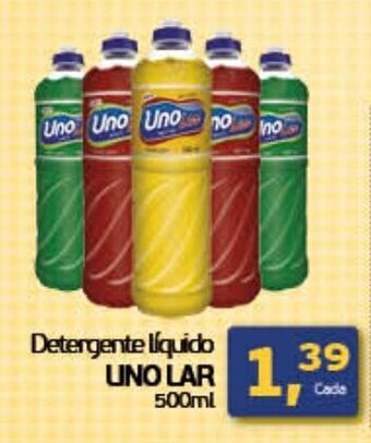 Detergente Liquido Uno Lar 500ml
