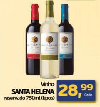 Cometa Supermercados Vinho Santa Helena 750ml oferta