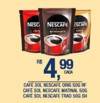 DB Supermercados Café solúvel nescafé 50g oferta