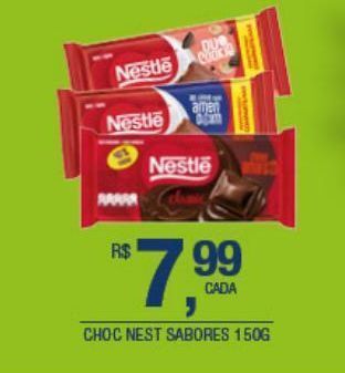 DB Supermercados Chocolates nestlé 150g oferta