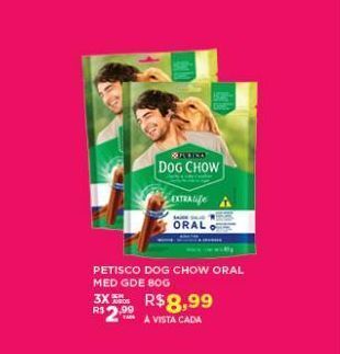 DB Supermercados Petisco dog chow oferta