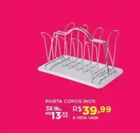 DB Supermercados Porta copos inox q oferta