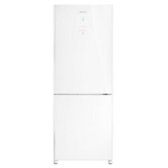 Novo Mundo Geladeira / refrigerador panasonic, inverse, frost free, easy touch, 425l, branco - bb53gv3w oferta